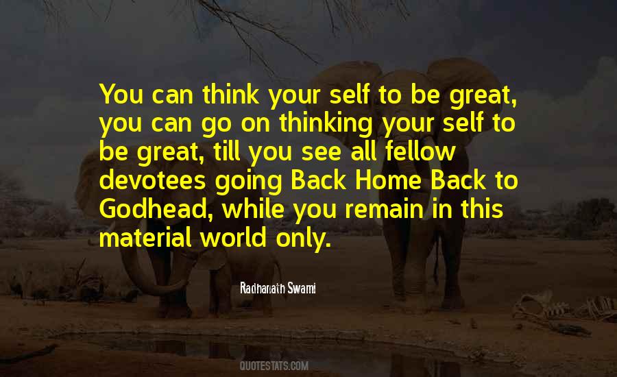 Quotes About Going Back Home #809002