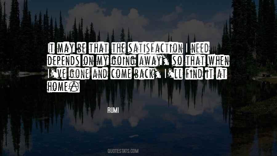 Quotes About Going Back Home #813667