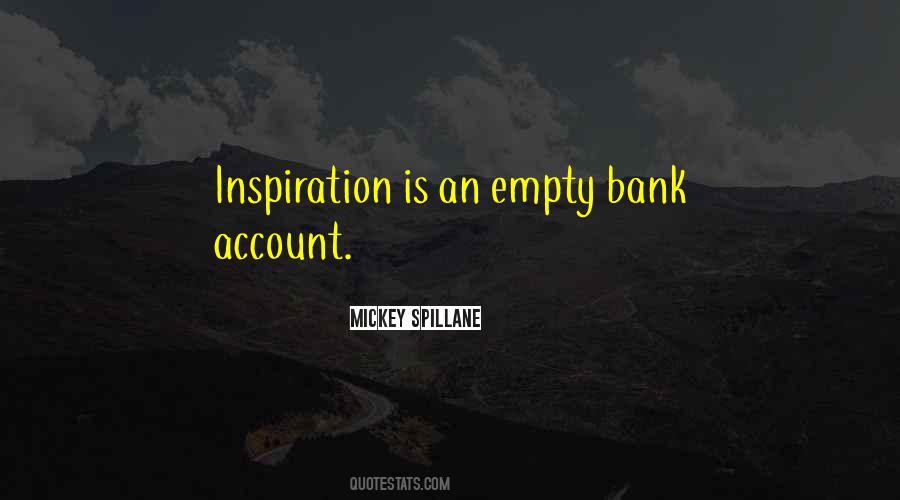 Quotes About Bank Accounts #1582855