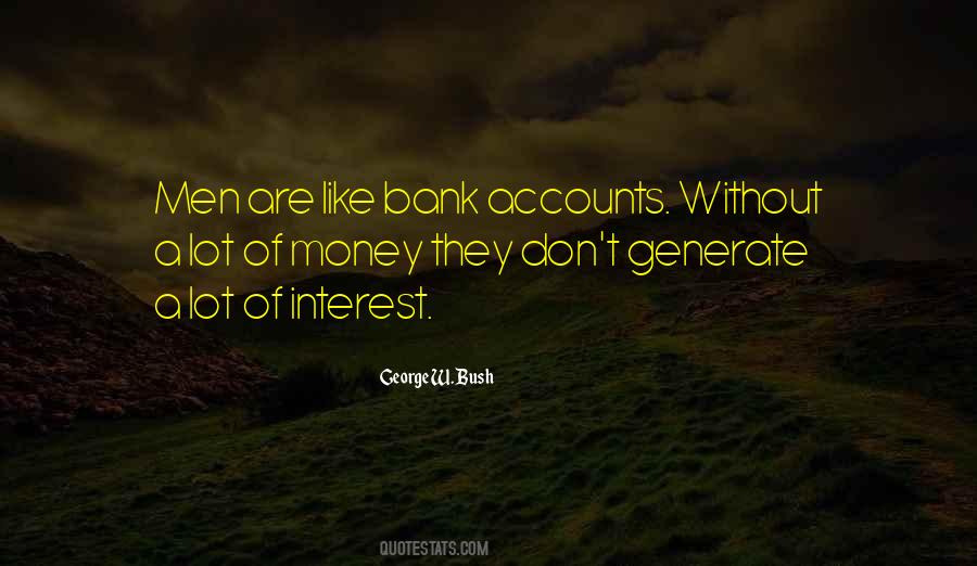 Quotes About Bank Accounts #936527