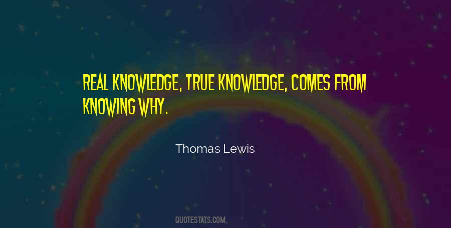 Real Knowledge Quotes #564924
