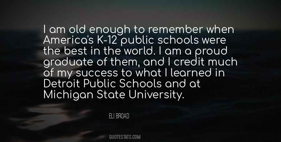 Quotes About University Of Michigan #1693818