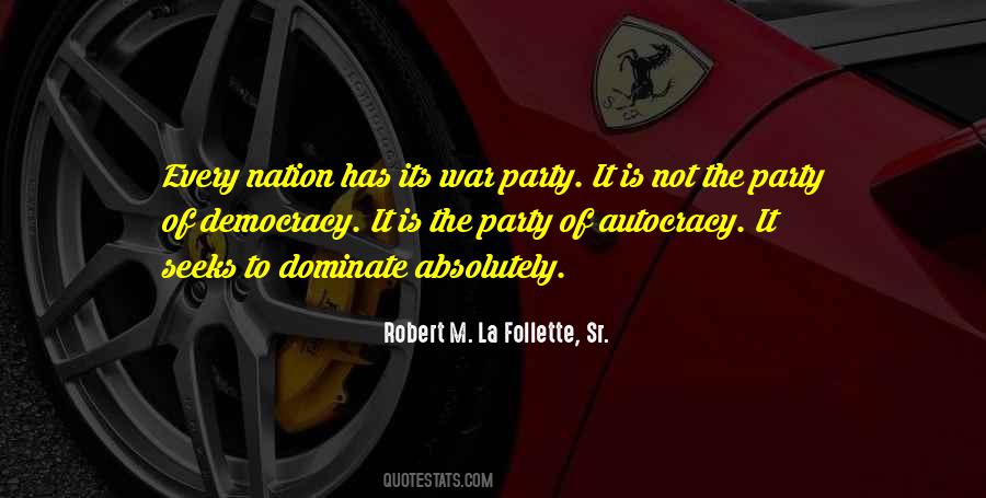 Robert La Follette Quotes #221056