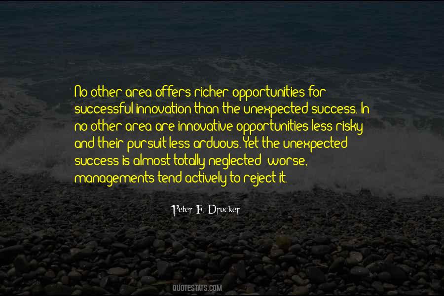 Success Unexpected Quotes #830768