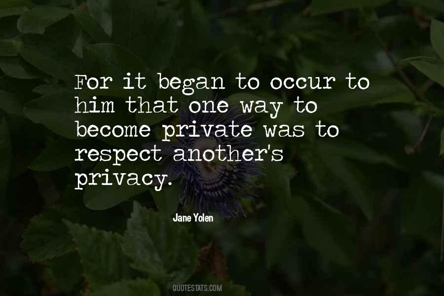 Quotes About Respect For One Another #185327
