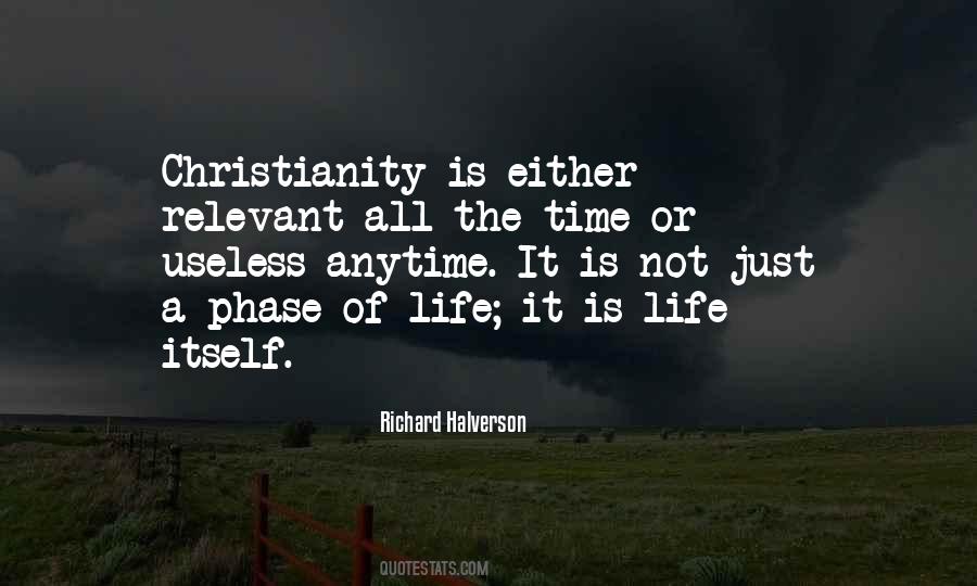 Life Is Useless Quotes #237954