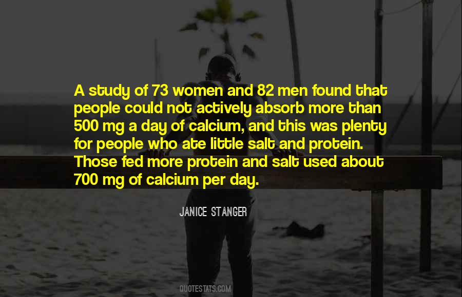 Quotes About Calcium #302798