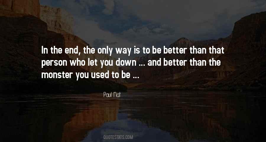 Quotes About Be Let Down #192813