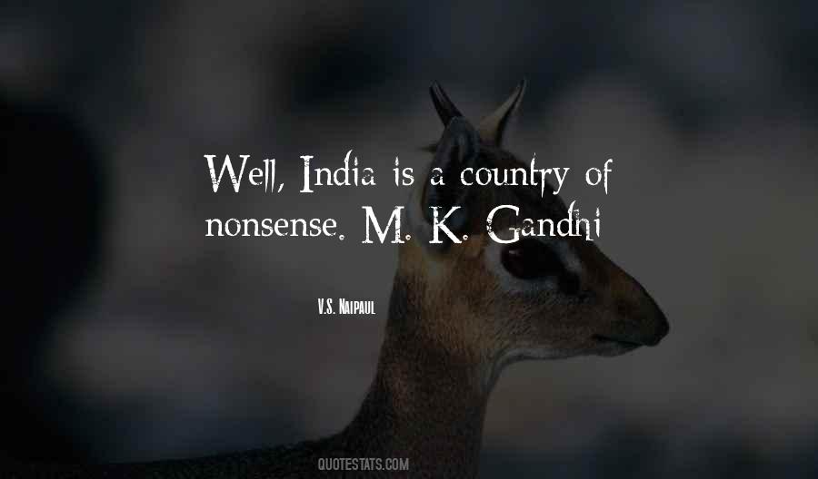 Quotes About Country India #1002578