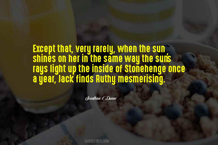 Quotes About Rays Of Light #988542