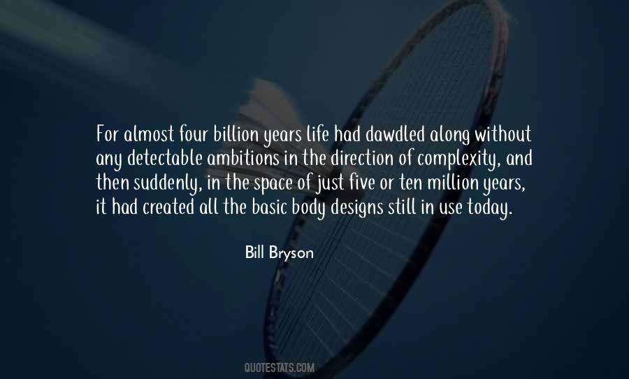Years Or Years Quotes #1293