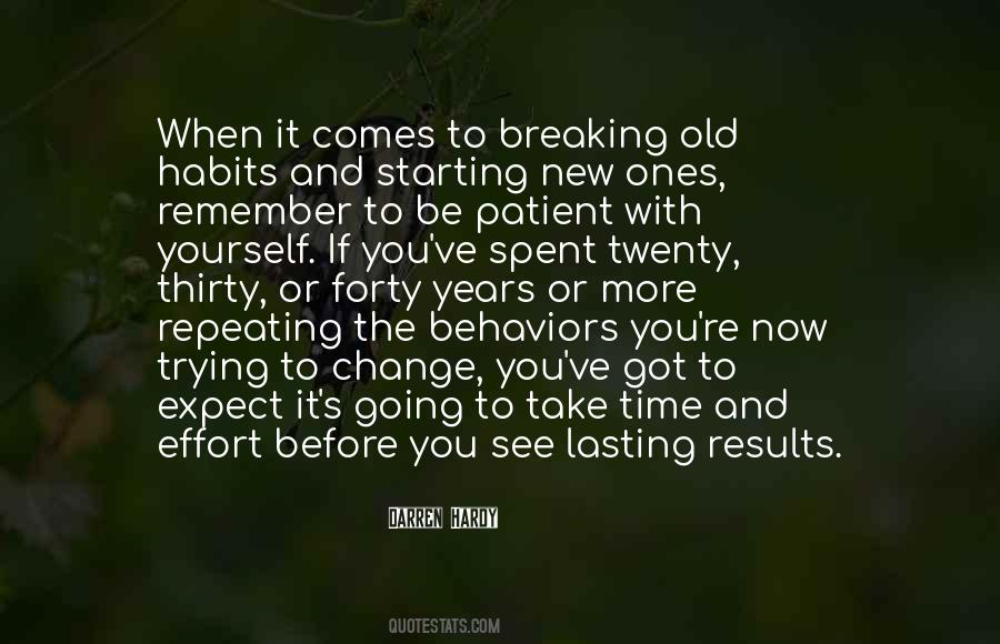 Years Or Years Quotes #48655