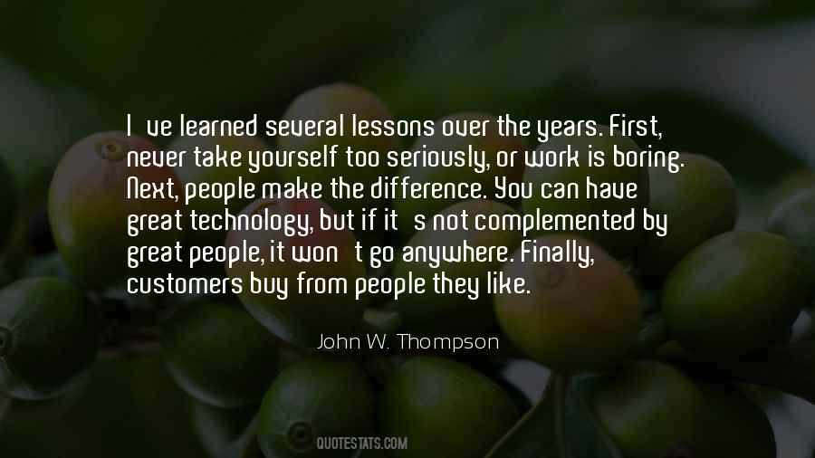 Years Or Years Quotes #6849