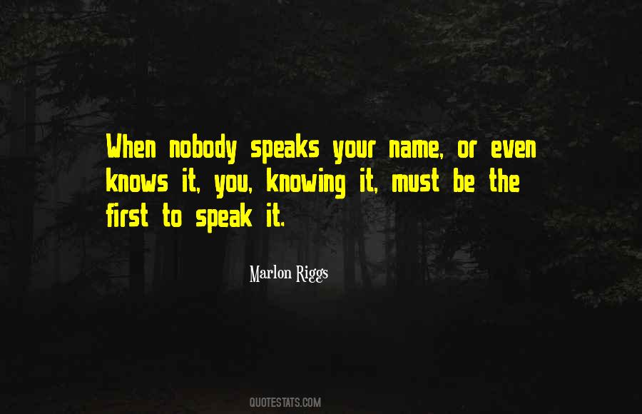 Quotes About Knowing When To Speak #1184255
