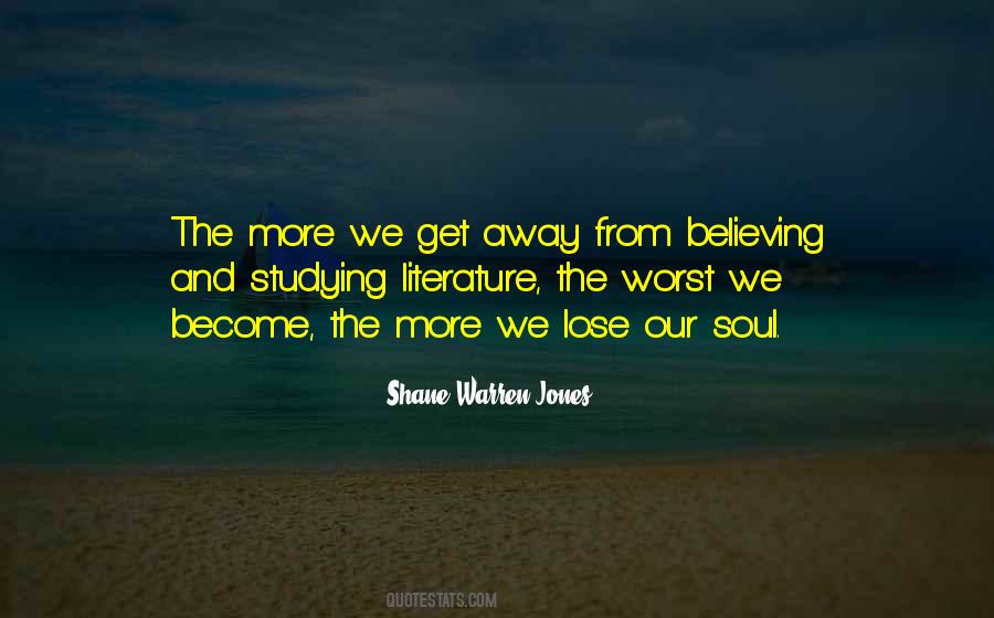 Quotes About Studying Literature #36653