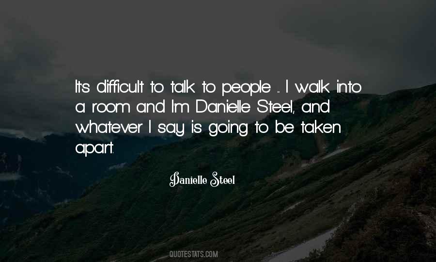 Talk And Walk Quotes #231015