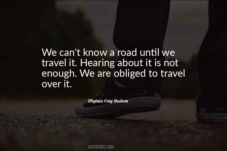 Quotes About A Road #1037597