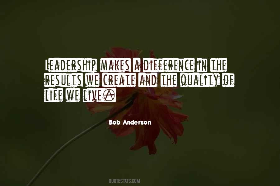 Quotes About Quality Of Leadership #1839842