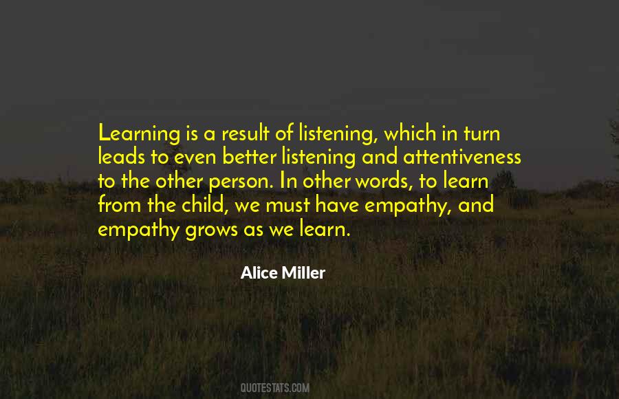 Quotes About Learning As A Child #86097