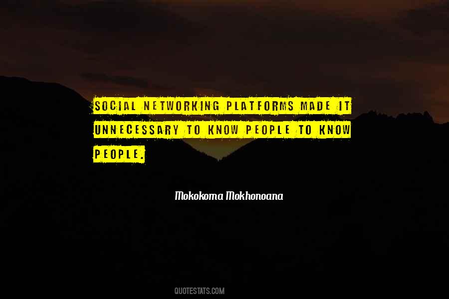 Know People Quotes #1705434