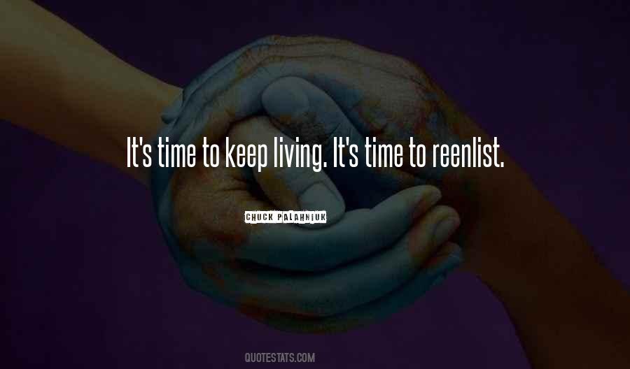 It S Time Quotes #1784129