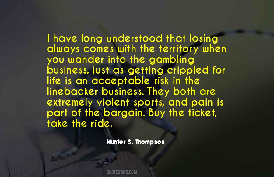 Quotes About Sports Gambling #690580