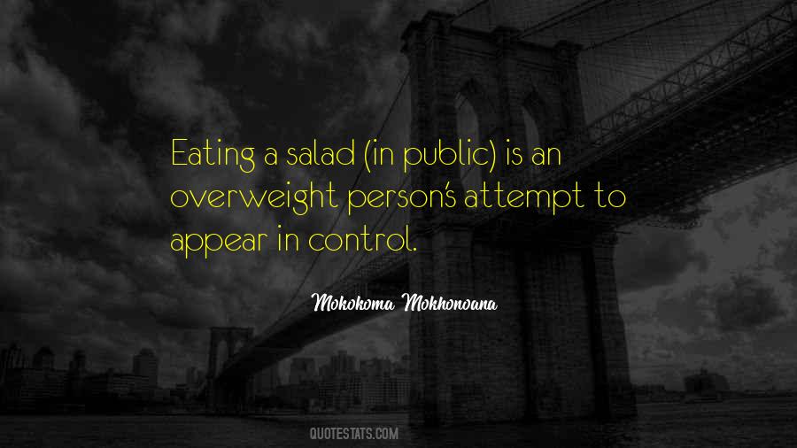 Salad Eating Quotes #1747426