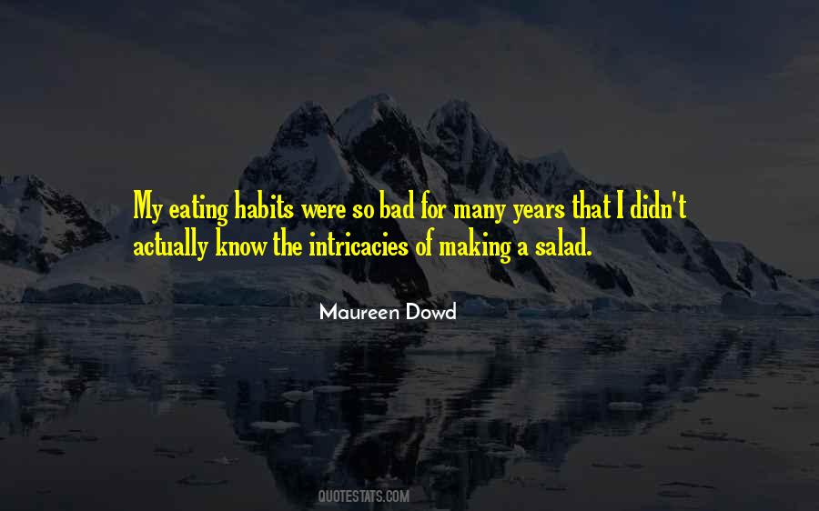 Salad Eating Quotes #975356