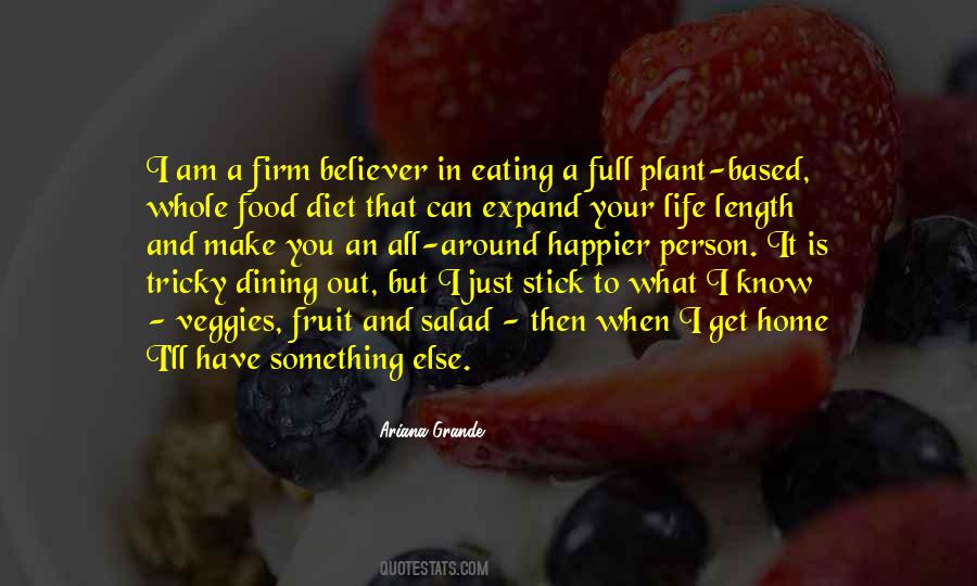 Salad Eating Quotes #98824