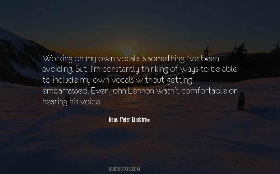 Quotes About Getting Comfortable #1852875