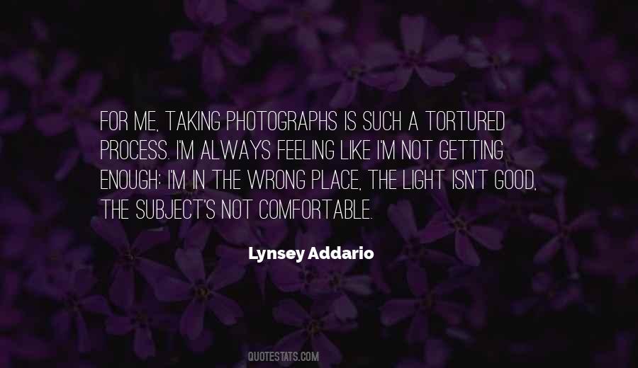 Quotes About Getting Comfortable #354817