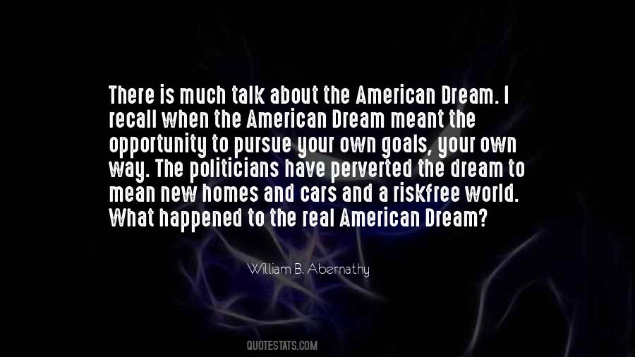 Quotes About American Dream #1022846