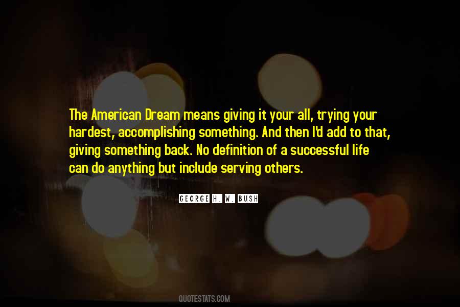 Quotes About American Dream #1092263