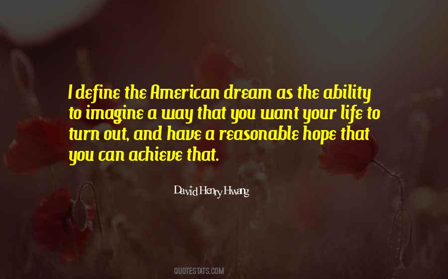 Quotes About American Dream #1262401