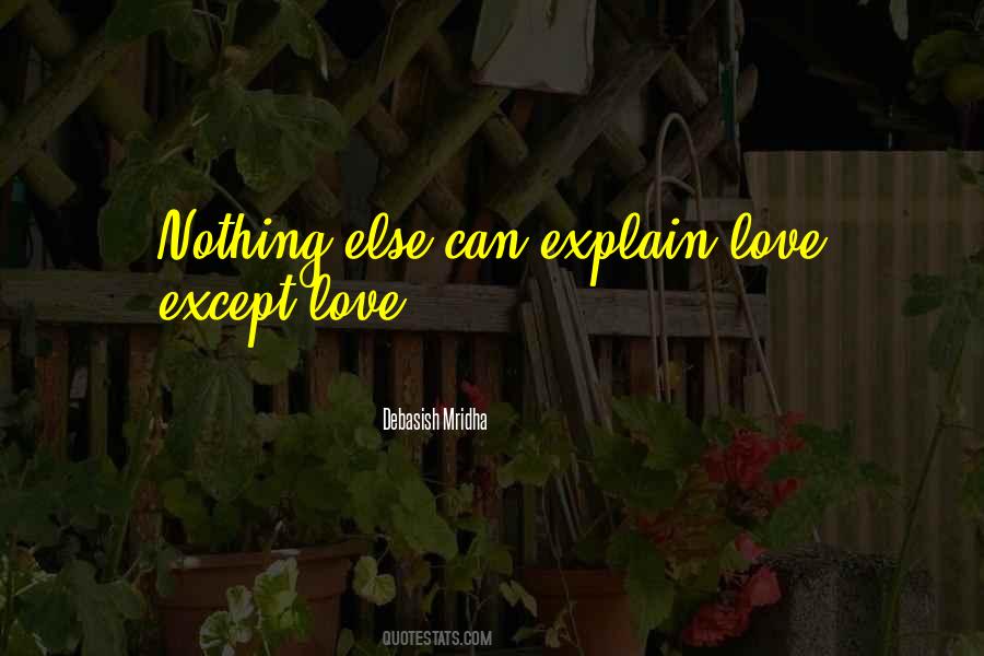 How To Explain Love Quotes #1639352