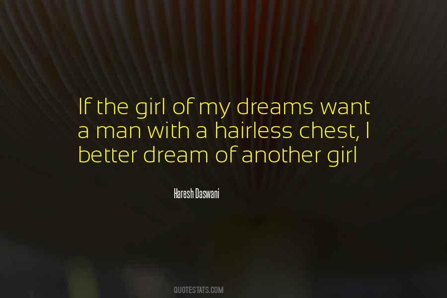 Quotes About The Dream Girl #364374