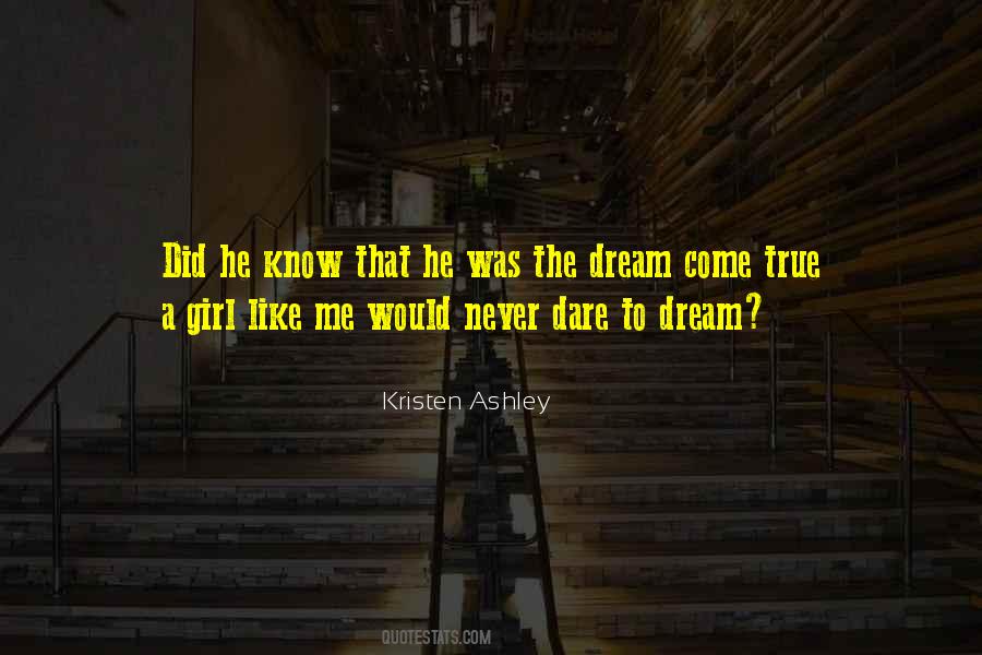 Quotes About The Dream Girl #918926