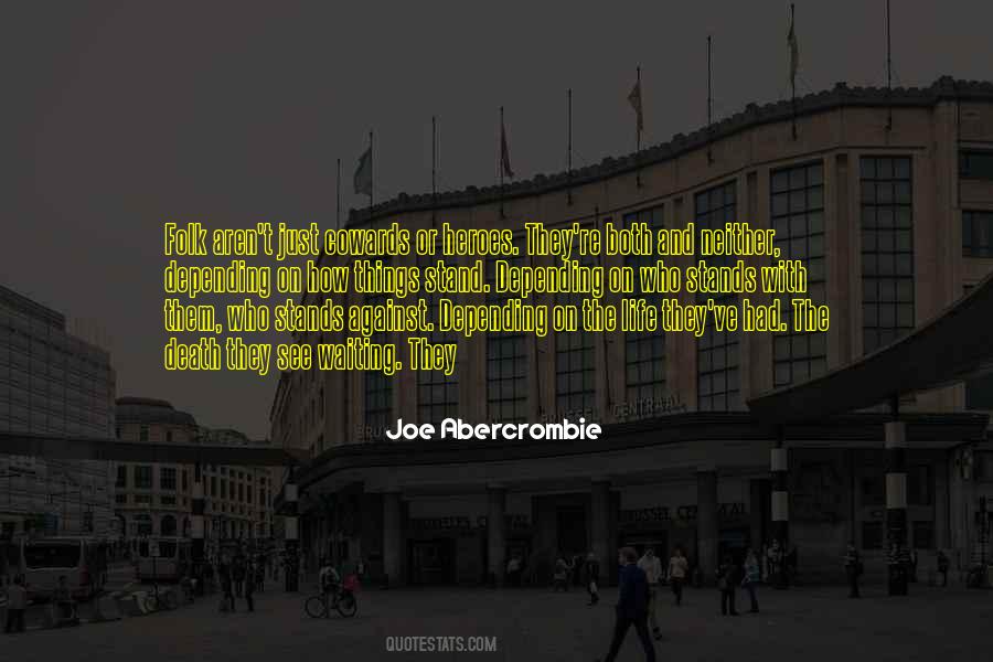 Quotes About Abercrombie #238468