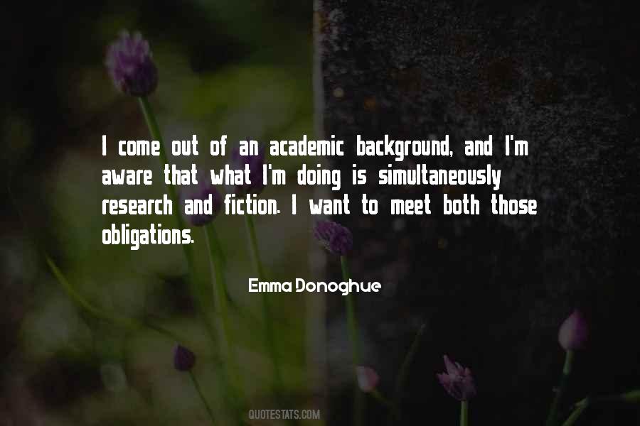 Quotes About Academic Research #1014369