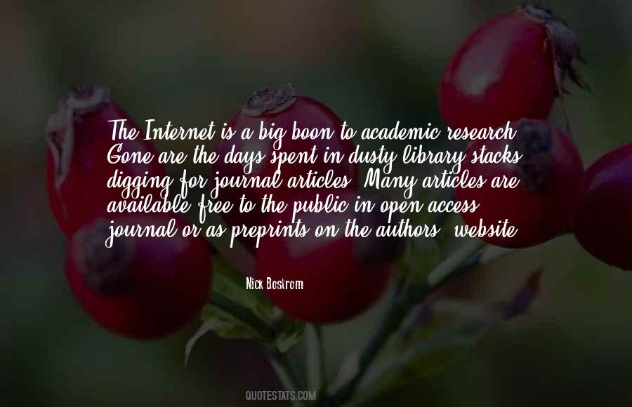 Quotes About Academic Research #1633339