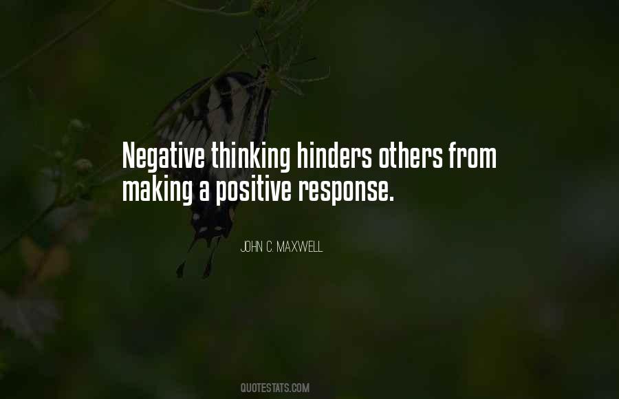 Positive Response Quotes #1054100