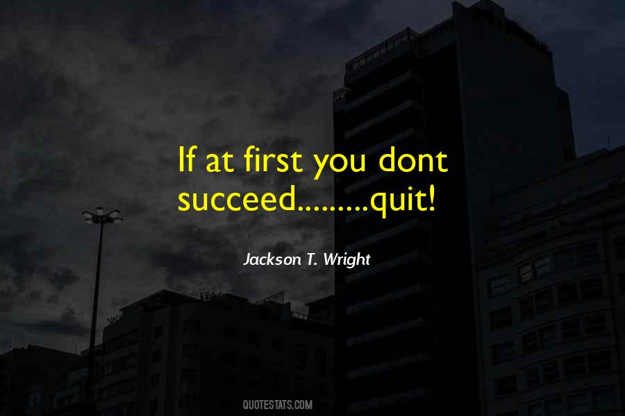 If At First You Dont Succeed Quotes #706640