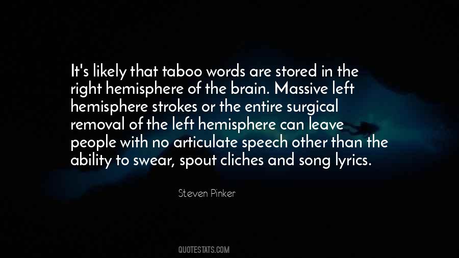 Quotes About Left And Right Brain #1594930
