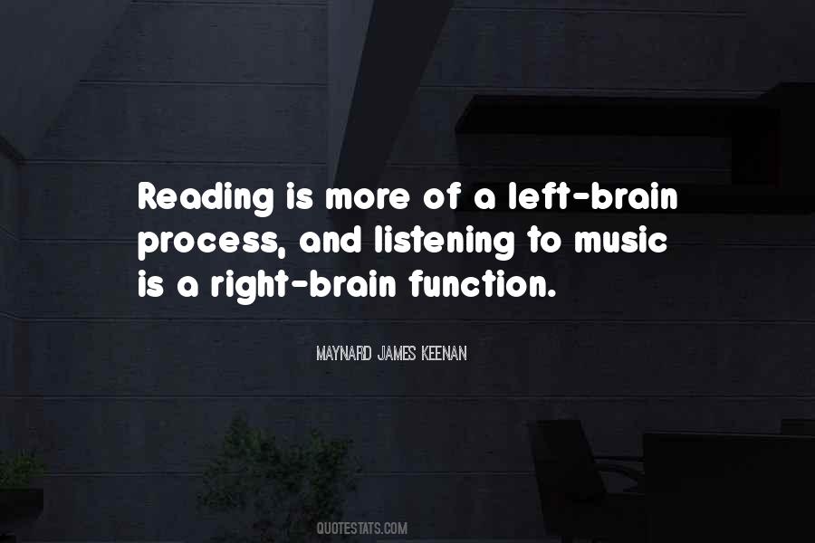 Quotes About Left And Right Brain #285630