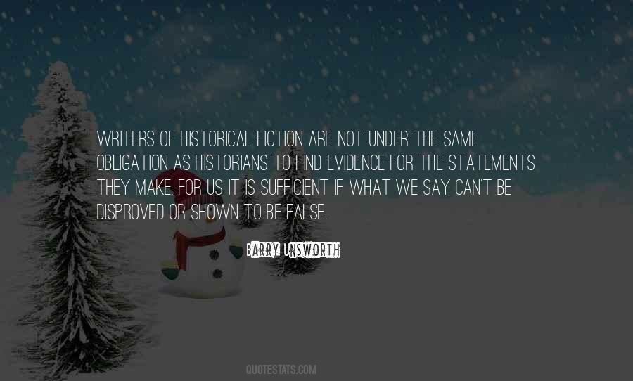 Quotes About Historical Fiction #83375