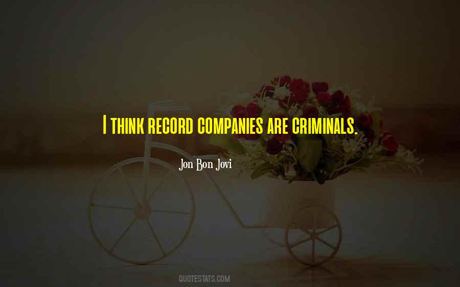 Quotes About Record Companies #1144555