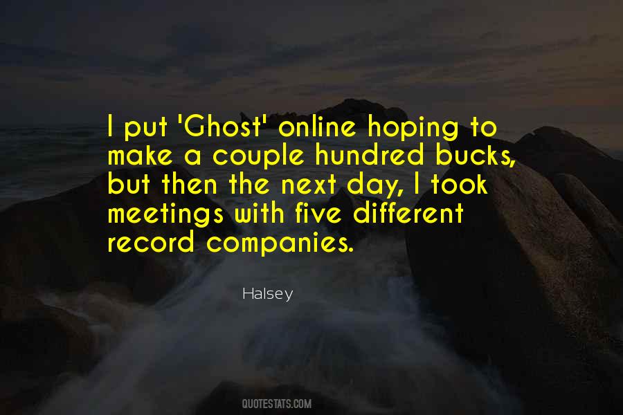 Quotes About Record Companies #1727095