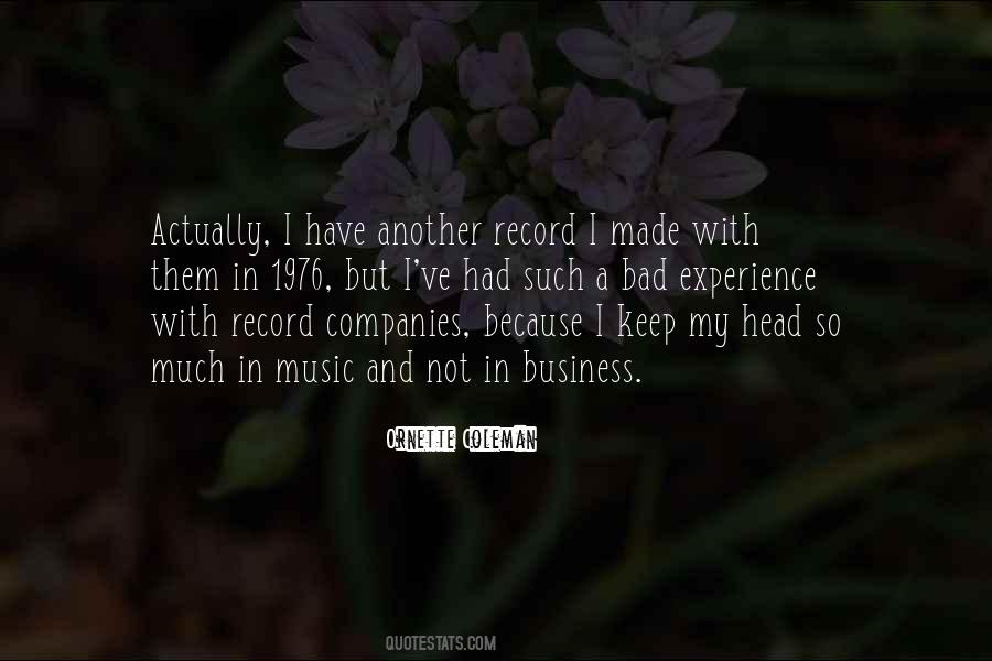 Quotes About Record Companies #314824
