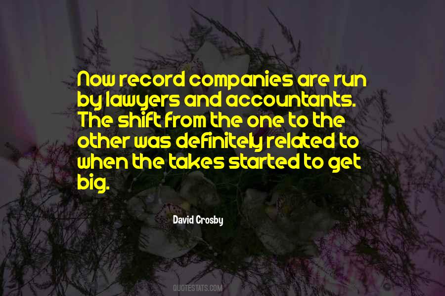 Quotes About Record Companies #432677