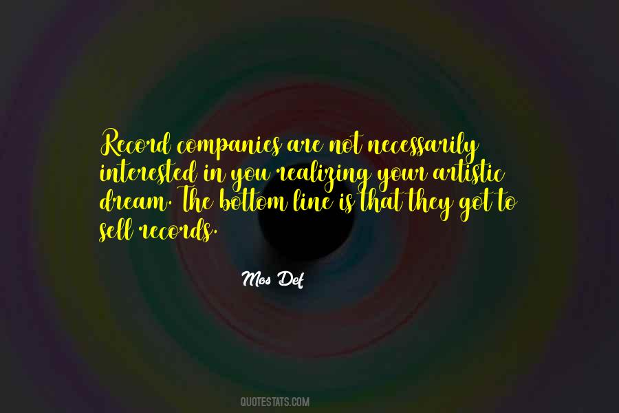 Quotes About Record Companies #642113